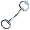 Eggbutt Snaffle Bit in Stainless Steel 
