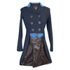 Iago 'Nausika' Shadbelly in Black/Blue Suede