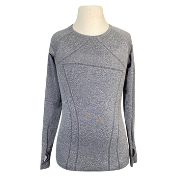 Ivivva Technical Long Sleeve Top in Grey 