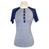 Animo 'Baku' Training Polo in Navy Heather