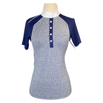 Animo 'Baku' Training Polo in Navy Heather