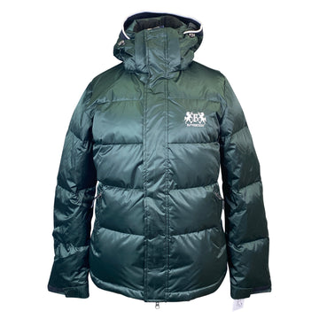 B Vertigo 'Kennedy' Down Jacket in Scarab Green