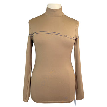 Equiline 'Eoije' Second Skin Shirt in Camel