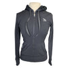 For Horses Tech Zip-Up in Black