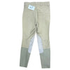 Back of Ariat Performer Knee Patch Breeches in Tan