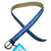 Romfh Croc Belt in Cerulean 