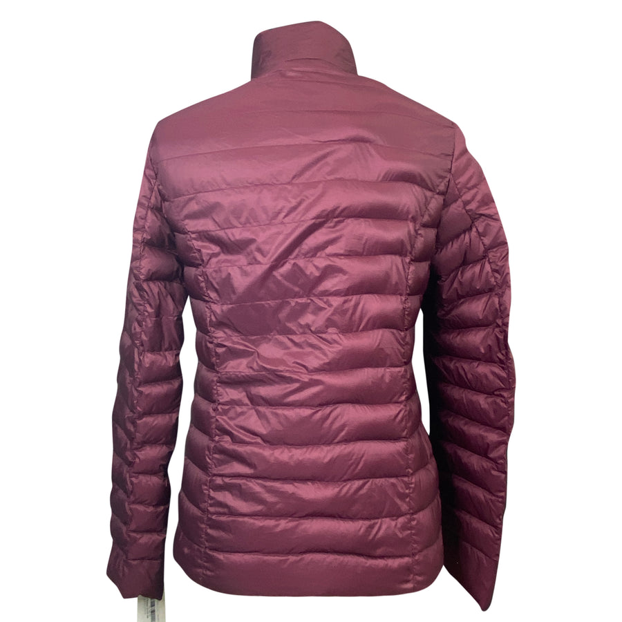 Back of JOTT 'Cha' Jacket in Berry