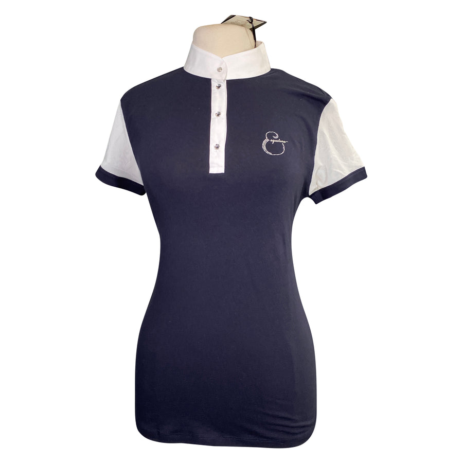 Equiline 'Sunny' Competition Polo in Navy