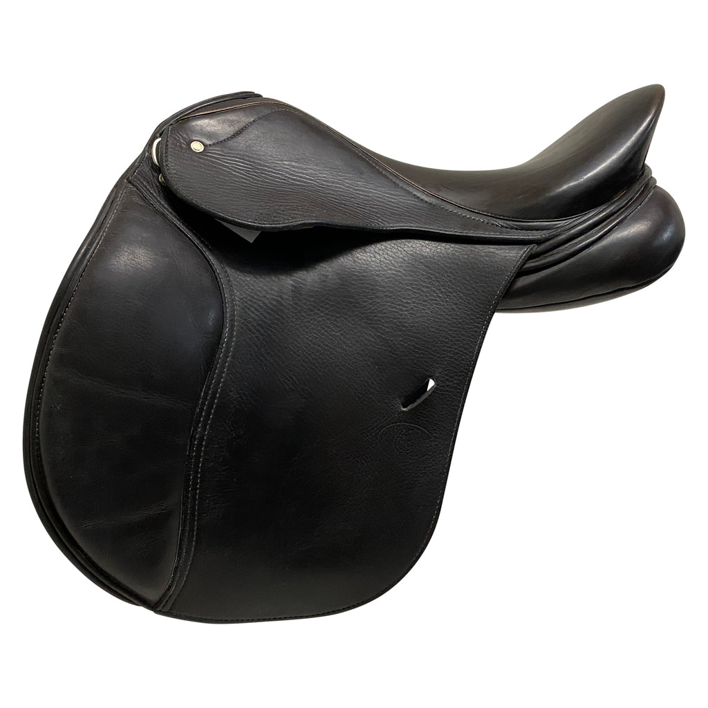 Oppsite of Schleese 2006 Hunter Pleasure Saddle in Brown