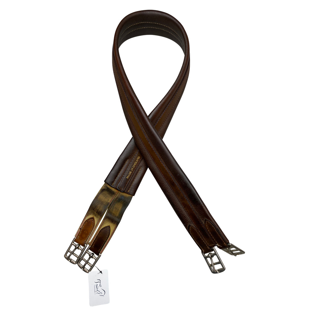 Single End Elastic Girth in Brown