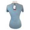 Back of B Vertigo 'Daniele' Short Sleeve Tee  in Cedar Green