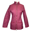 Barbour Calvary Polarquilt Jacket in Burgundy