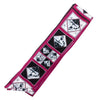Donna B Fine Art Equestrian Silk Wristlet in Pink Power