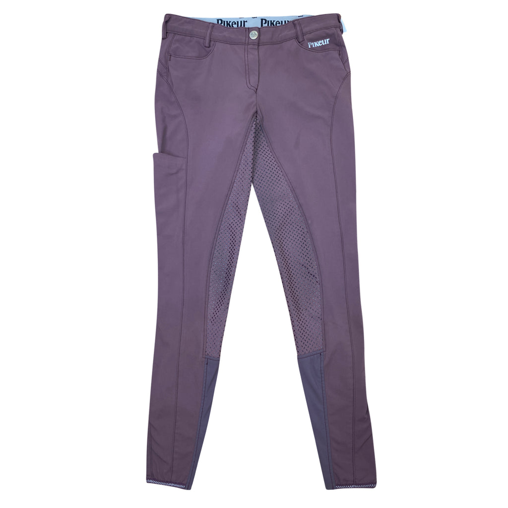 Pikeur 'Tesia Grip' Breeches in Aubergine