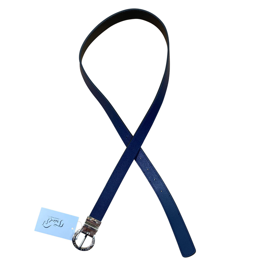 Asmar Equestrian Reversible Demi Belt in Black/Navy