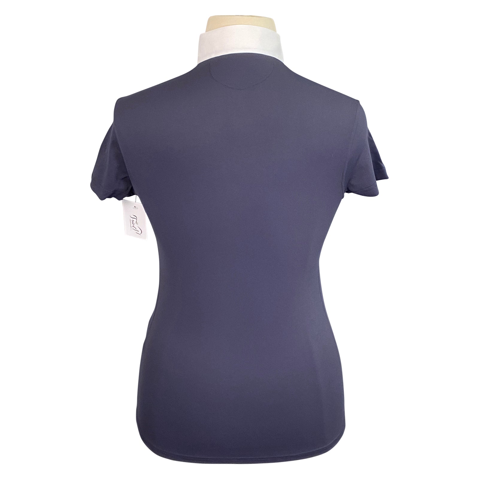 Back fo Equiline 'Grace' Shirt in Navy