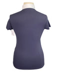 Back fo Equiline 'Grace' Shirt in Navy