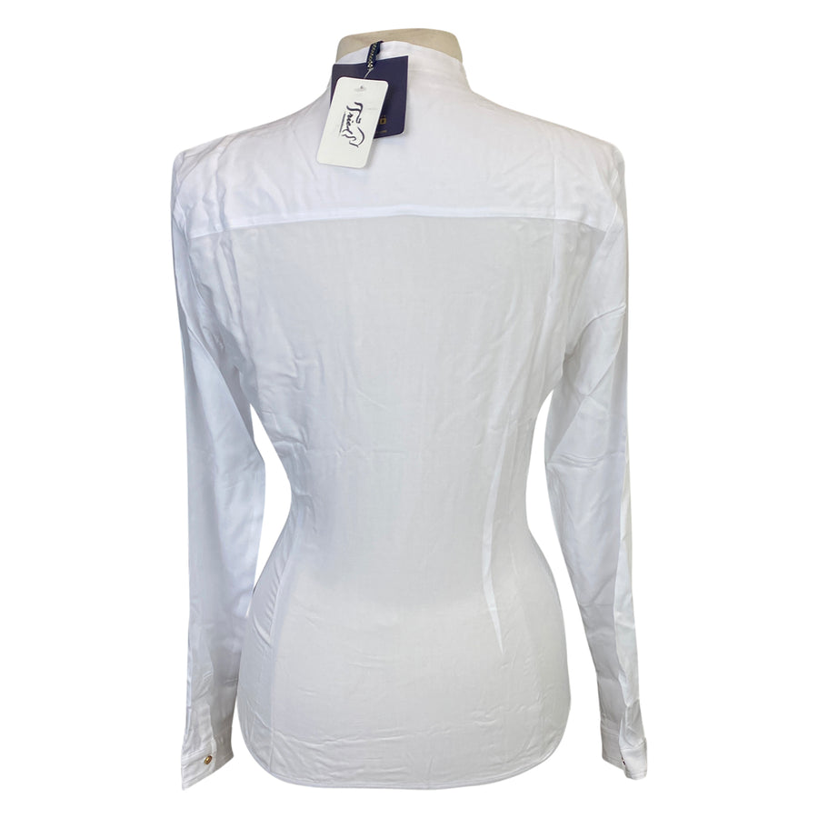 Back of Dada Sport Long Sleeve Shirt in White