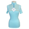 Equisite 'Elaine' Show Shirt in Aqua