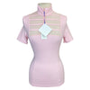 Equisite 'Elaine' Show Shirt in Blush