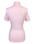 Back of Equisite 'Elaine' Show Shirt in Blush