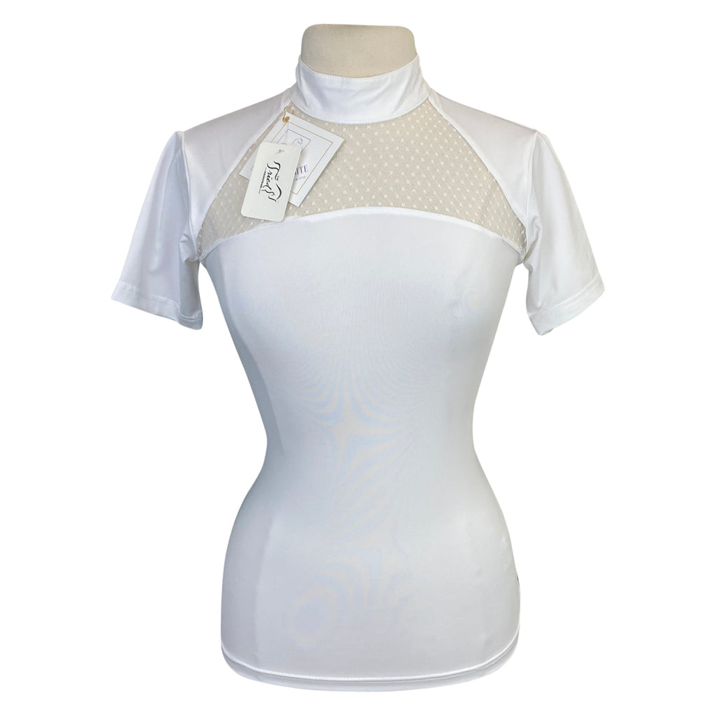 Equisite 'Carina' Competition Shirt in White 