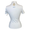 Back of Equisite 'Valentina' Shirt in White
