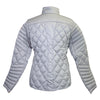 Back of Horse Pilot 'Softlight' Jacket in Light Grey