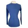 Back of Callidae 'The Tech V Neck' in Navy