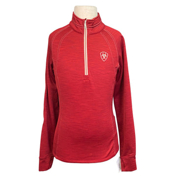 Ariat Tek Cold Series Sweatshirt in Barn Red