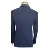 Back of Cavalleria Toscana Tech Tape Show Coat in Dark Navy