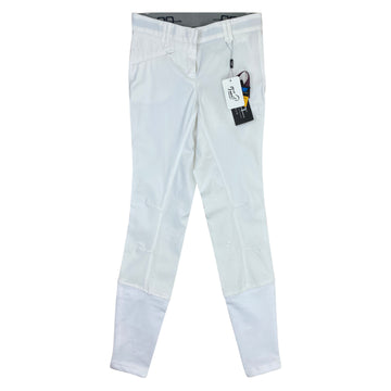 Alessandro Albanese 'Summer Silicon' Breeches in White