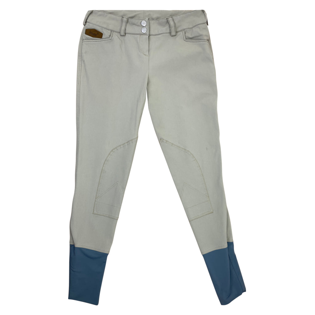Winston Equestrian Knee Patch Breeches in Tan