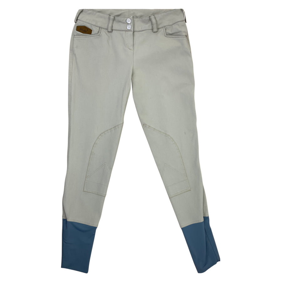 Winston Equestrian Knee Patch Breeches in Tan