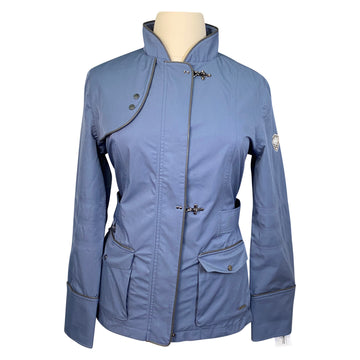 Alessandro Albanese 'Imperia' Waterproof Jacket in Slate Blue