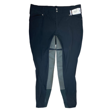 Kerrits 'Crossover' Full Seat Breeches in Black
