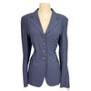 Grand Prix Stretch Show Coat in Navy Stripe 