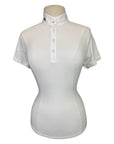 MaKeBe 'Caroline' Competition Polo in White