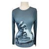 Olly Wear 'Art x Sport' Crew Neck in Charcoal
