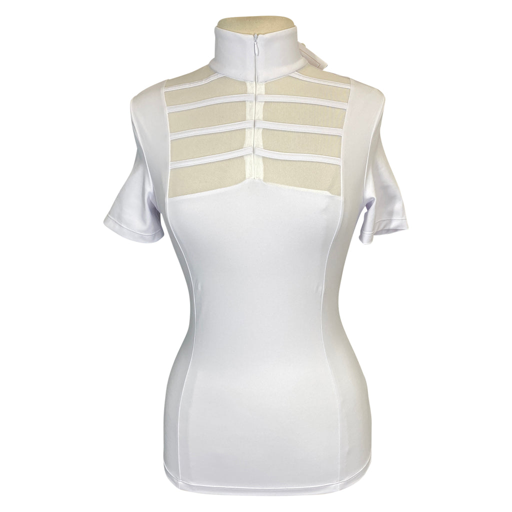 Equisite 'Elaine' Show Shirt in White