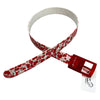 C4 Belt in White/Hearts