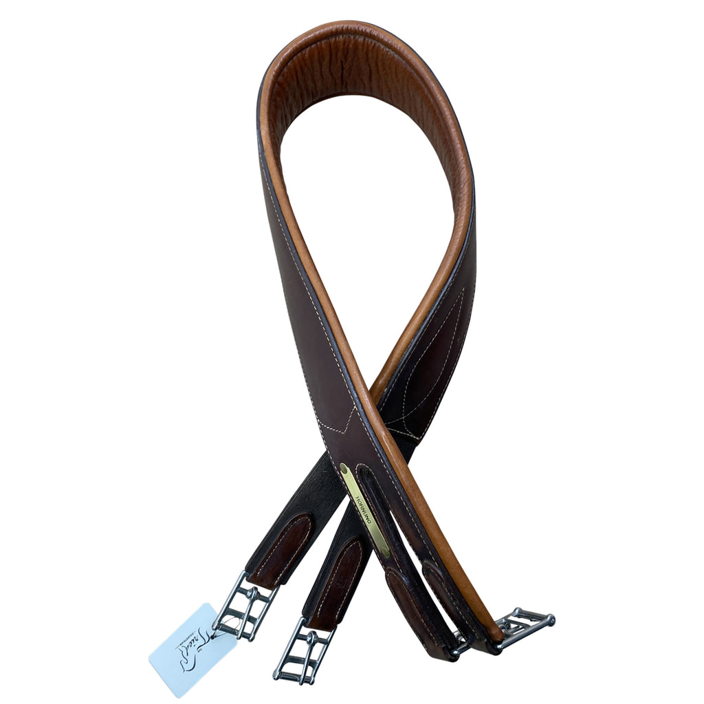 Dover Saddlery Single End Elastic Girth in Brown