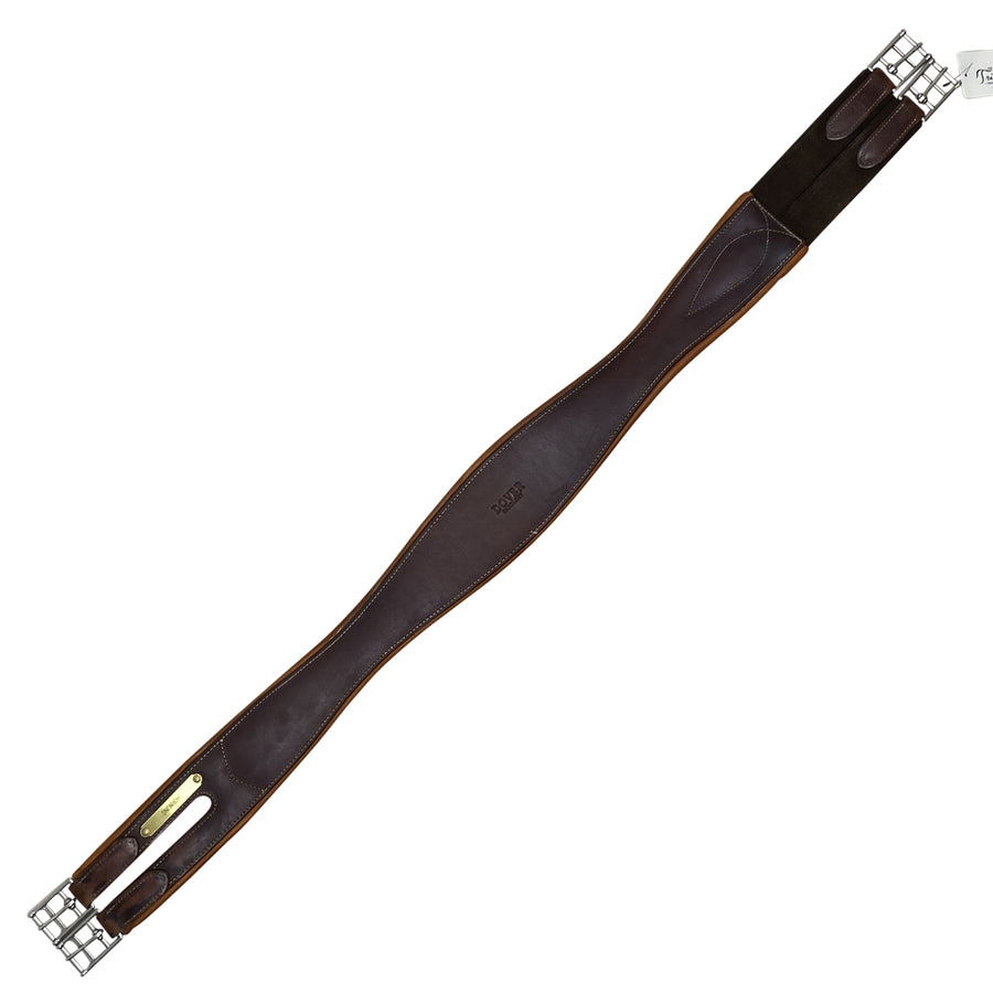 Dover Saddlery Single End Elastic Girth in Brown