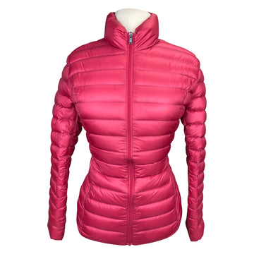 Front of JOTT Cha Jacket in Raspberry - Women's XL