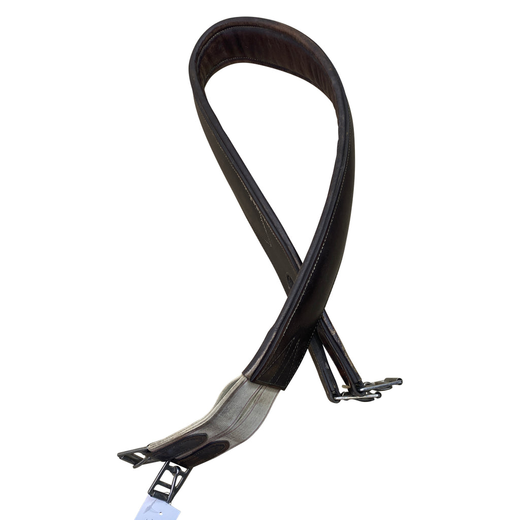 Treadstone Leather Overlay Girth in Brown