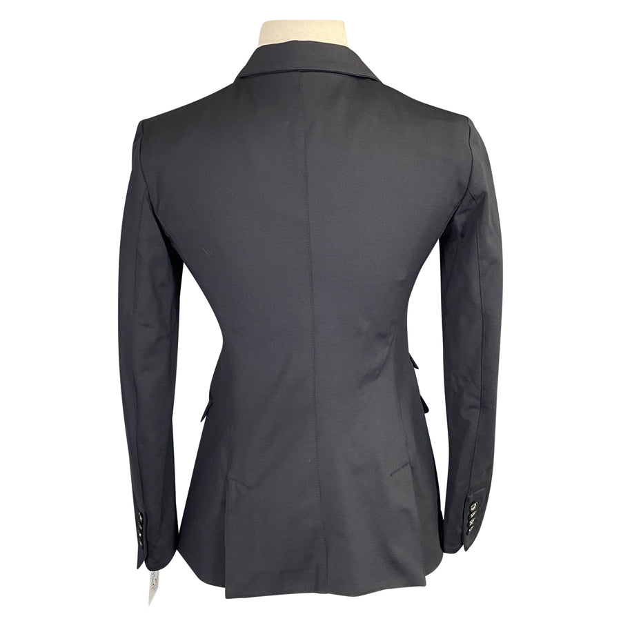 Back of Anna Scarpati Show Jacket in Black