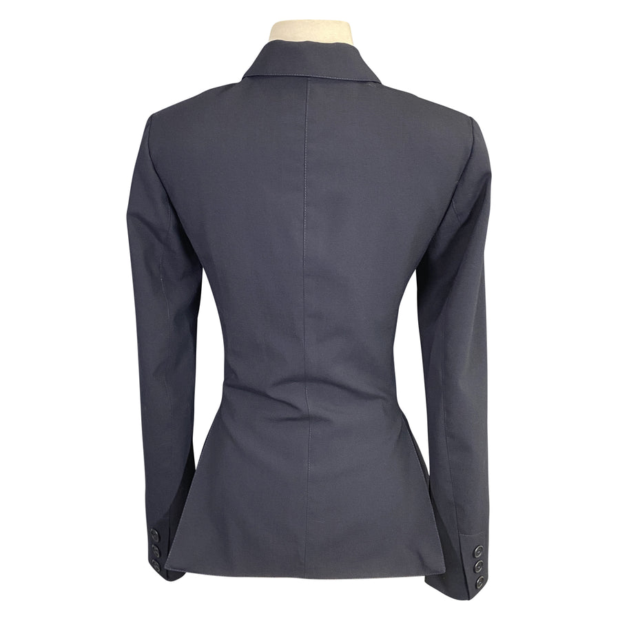 Back of Winston Equestrian Classic Competition Jacket in Navy