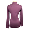 back of An Capall 'Gracie' Polo in Plum