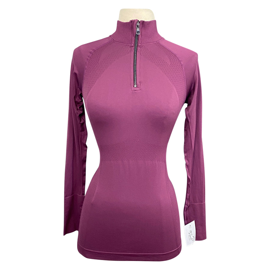 Anique Signature Sun Shirt in Merlot