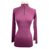 Anique Signature Sun Shirt in Merlot